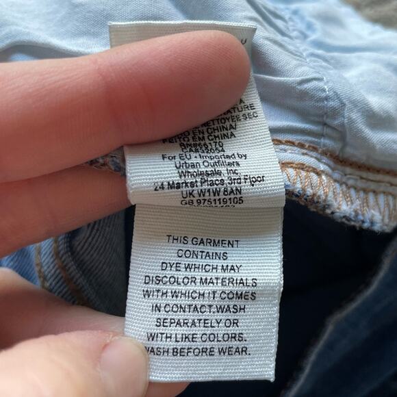 Free People Great Heights Distressed Jeans Size 29 - Picture 8 of 9